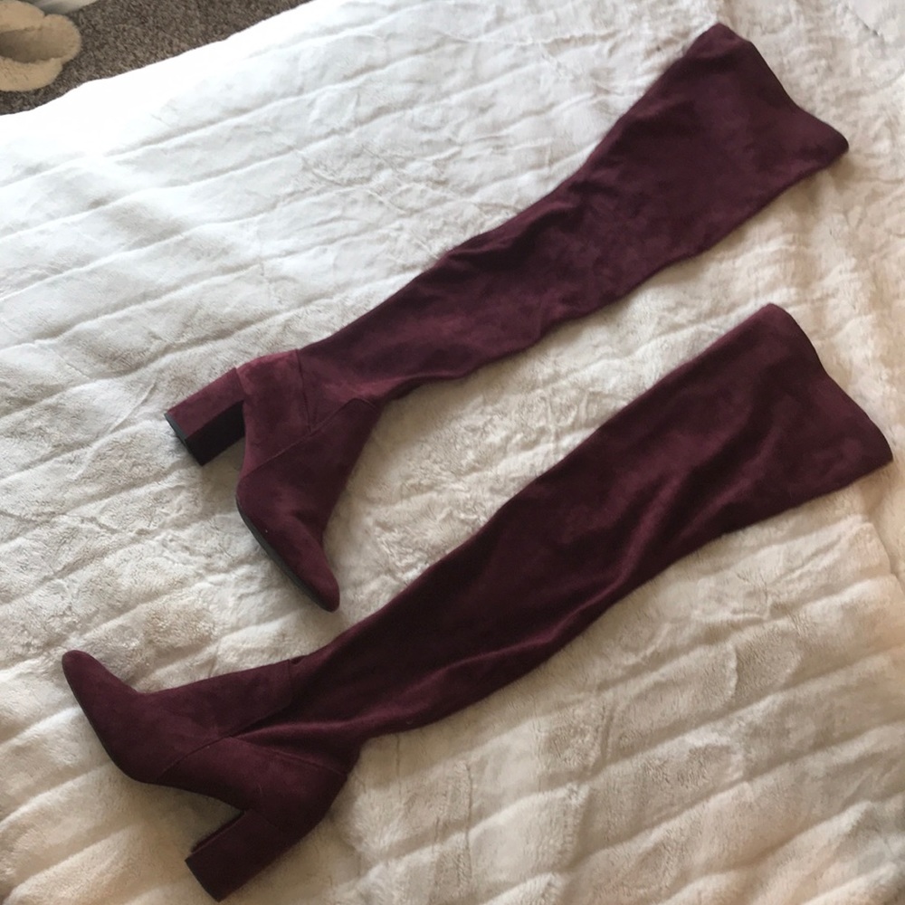 Jeffrey Campbell, thigh high, suede boots! Size 9.